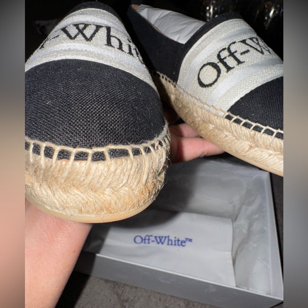 Off-White c/o Virgil Abloh Bookish Espadrille (NWT)